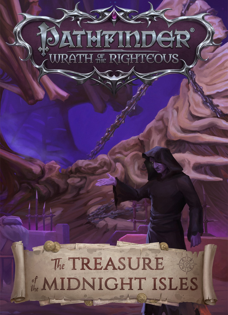 Обложка игры Pathfinder: Wrath of the Righteous – The Treasure of the Midnight Isles