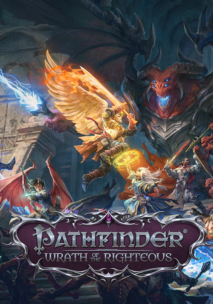 Обложка игры Pathfinder: Wrath of the Righteous