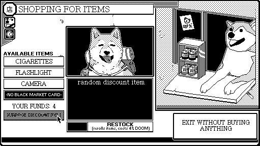 Скриншот из игры WORLD OF HORROR - 21