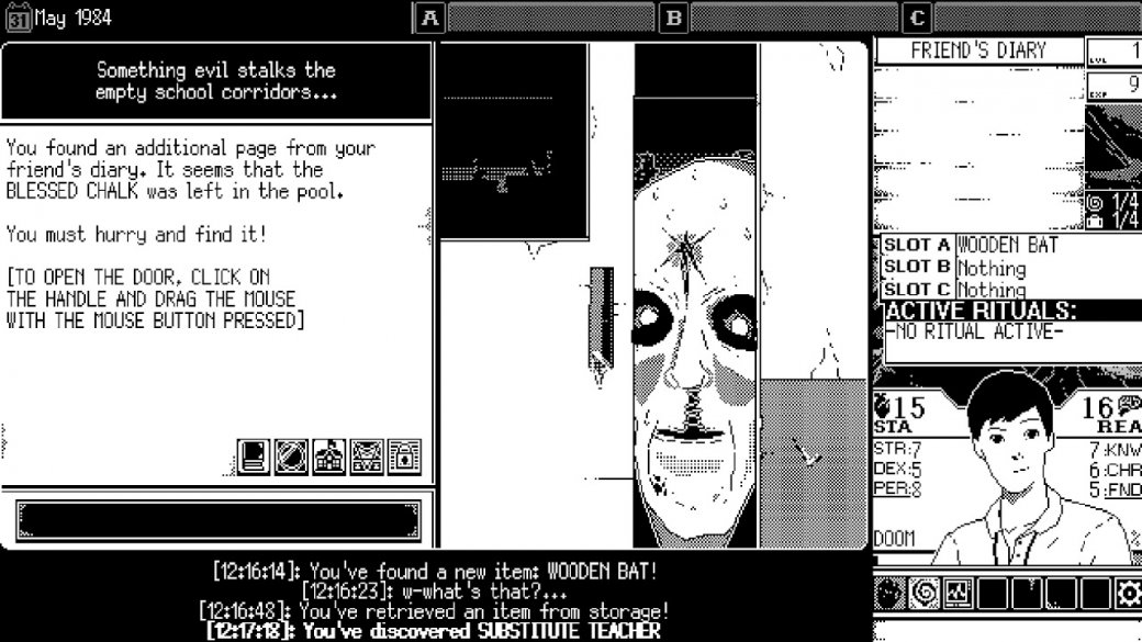 Скриншот из игры WORLD OF HORROR - 5