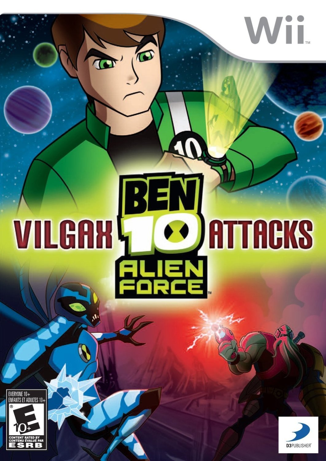 Обложка игры Ben 10 Alien Force: Vilgax Attacks