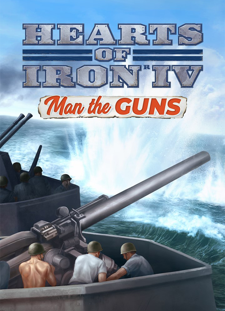 Обложка игры Hearts of Iron 4: Man the Guns