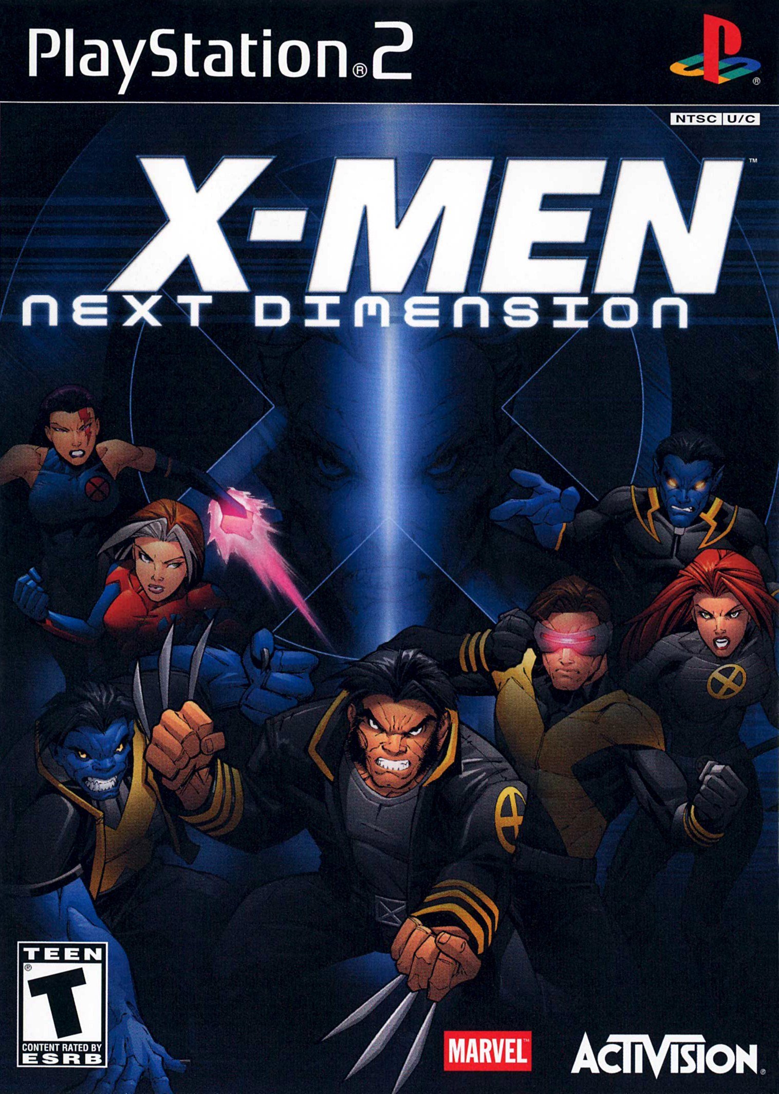 Обложка игры X-Men: Next Dimension
