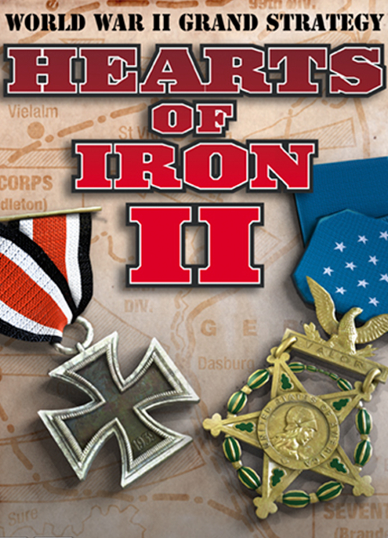 Обложка игры Hearts of Iron 2