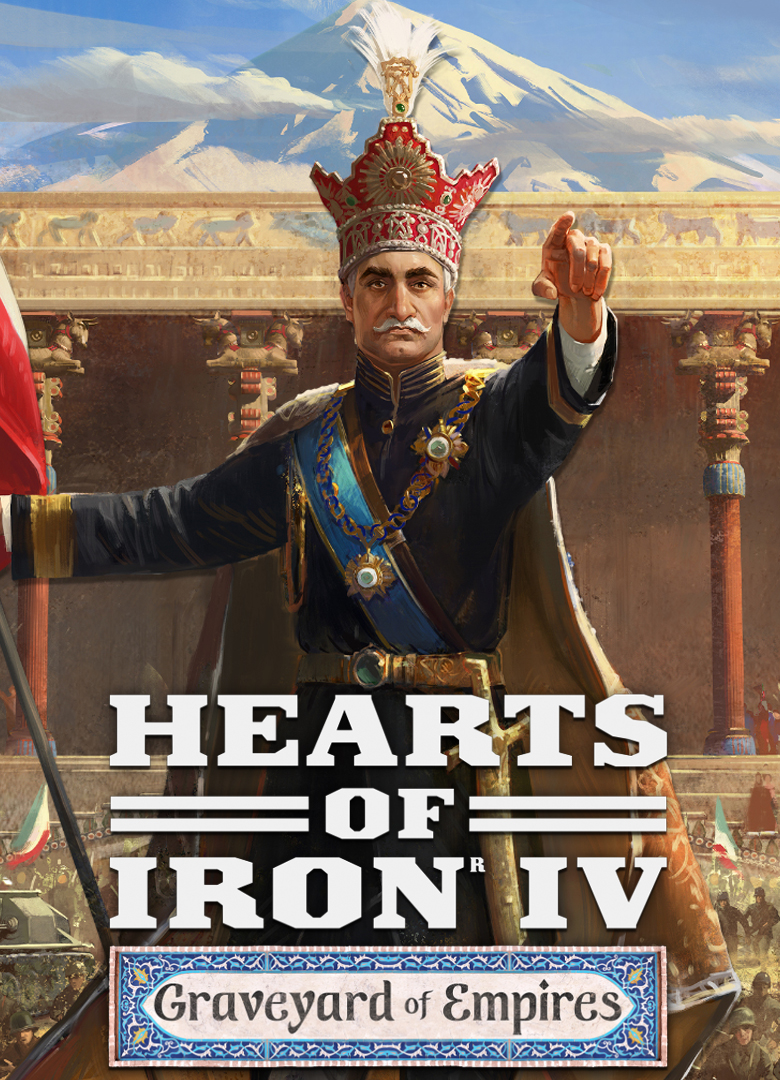 Обложка Hearts of Iron 4: Graveyard of Empires