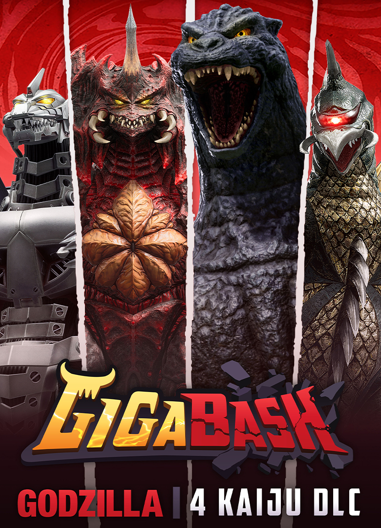 Обложка игры GigaBash: Godzilla 4 Kaiju