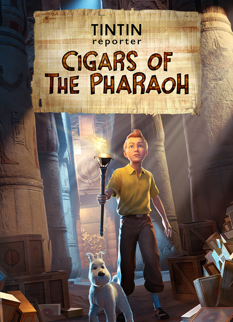 Обложка игры Tintin Reporter - Cigars of the Pharaoh