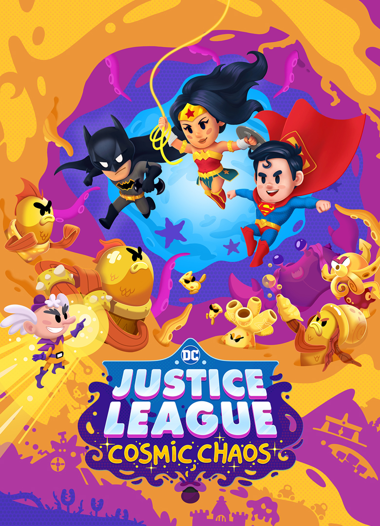 Обложка игры DC's Justice League: Cosmic Chaos
