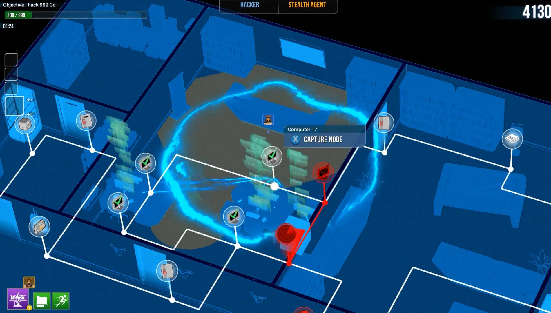 Скриншот из игры Hacktag - 2