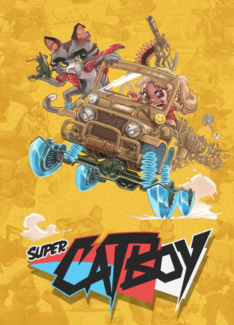 Обложка игры Super Catboy