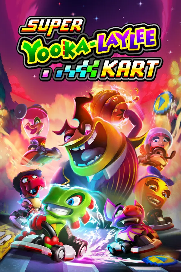 Обложка игры Super Yooka Laylee Kart