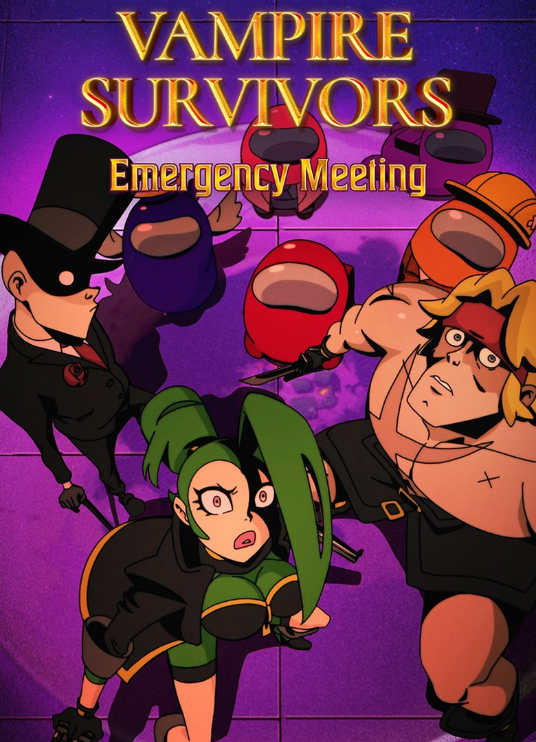 Обложка игры Vampire Survivors: Emergency Meeting