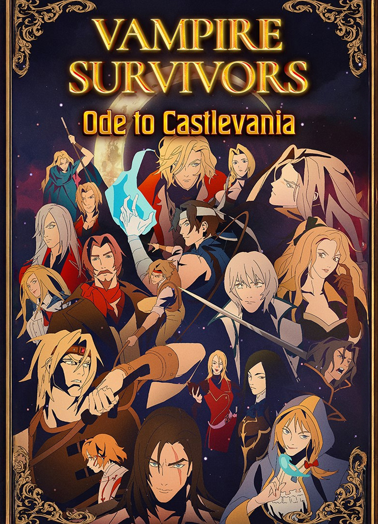 Обложка игры Vampire Survivors: Ode to Castlevania