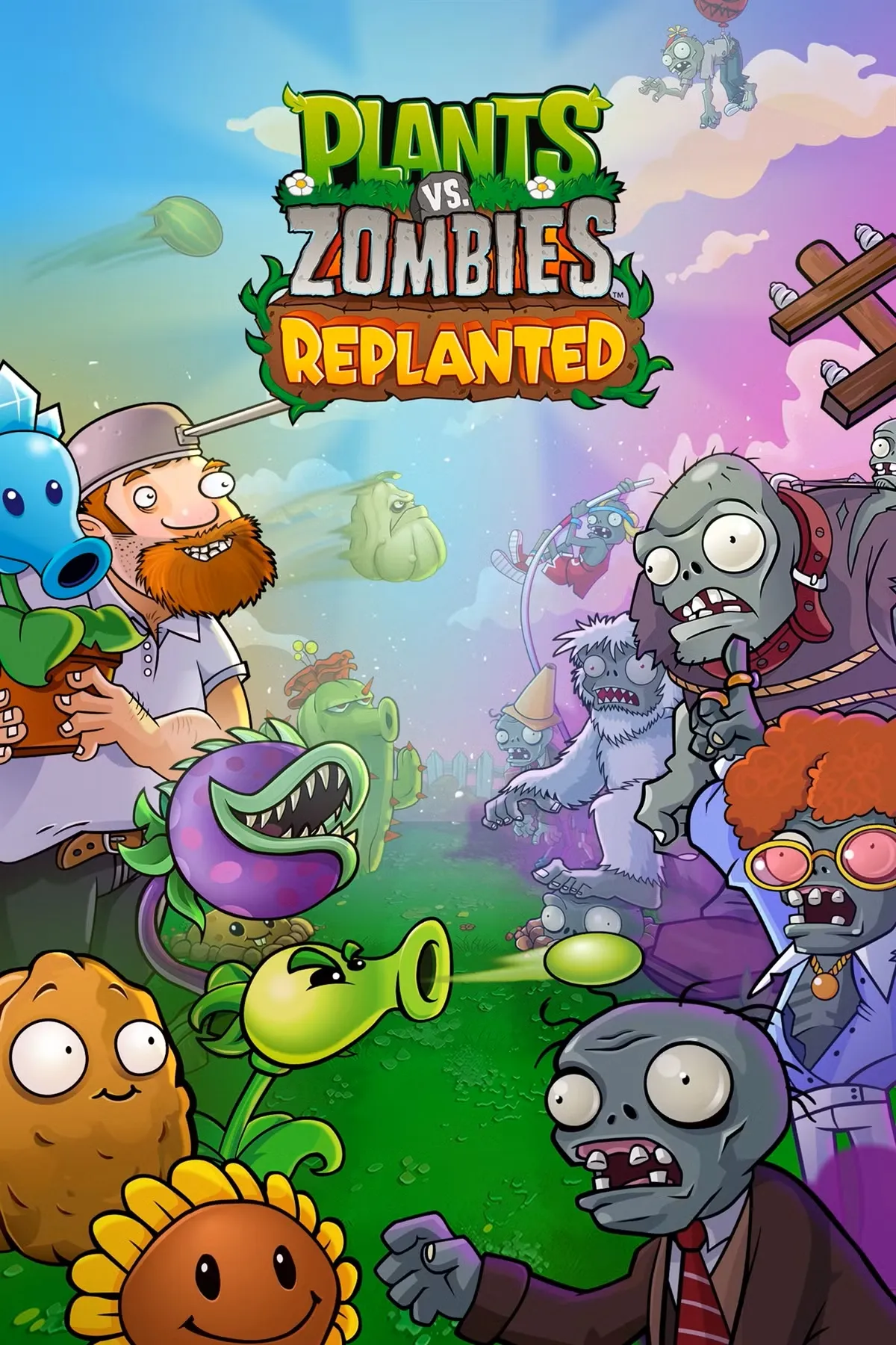 Обложка Plants vs. Zombies: Replanted