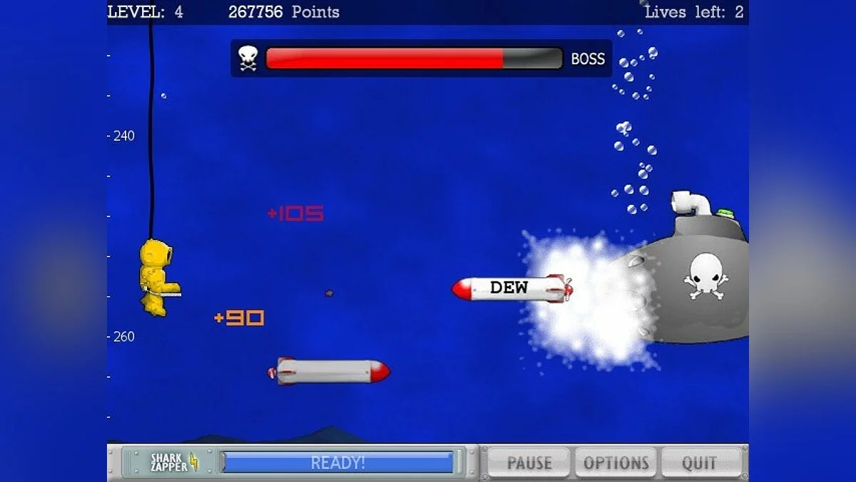 Скриншот из игры Typer Shark! Deluxe - 8