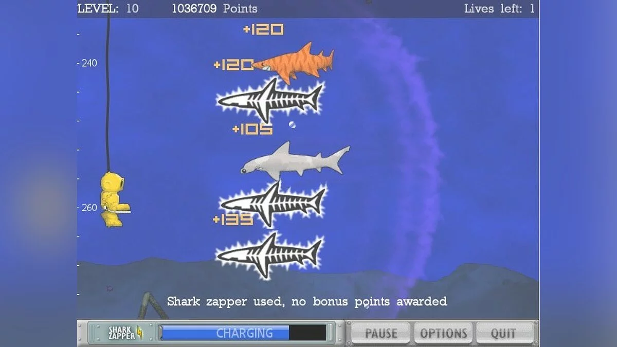 Скриншот из игры Typer Shark! Deluxe - 6