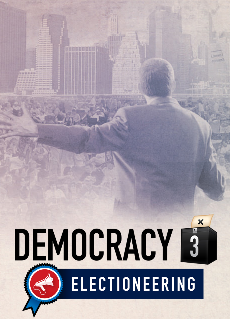 Обложка игры Democracy 3: Electioneering
