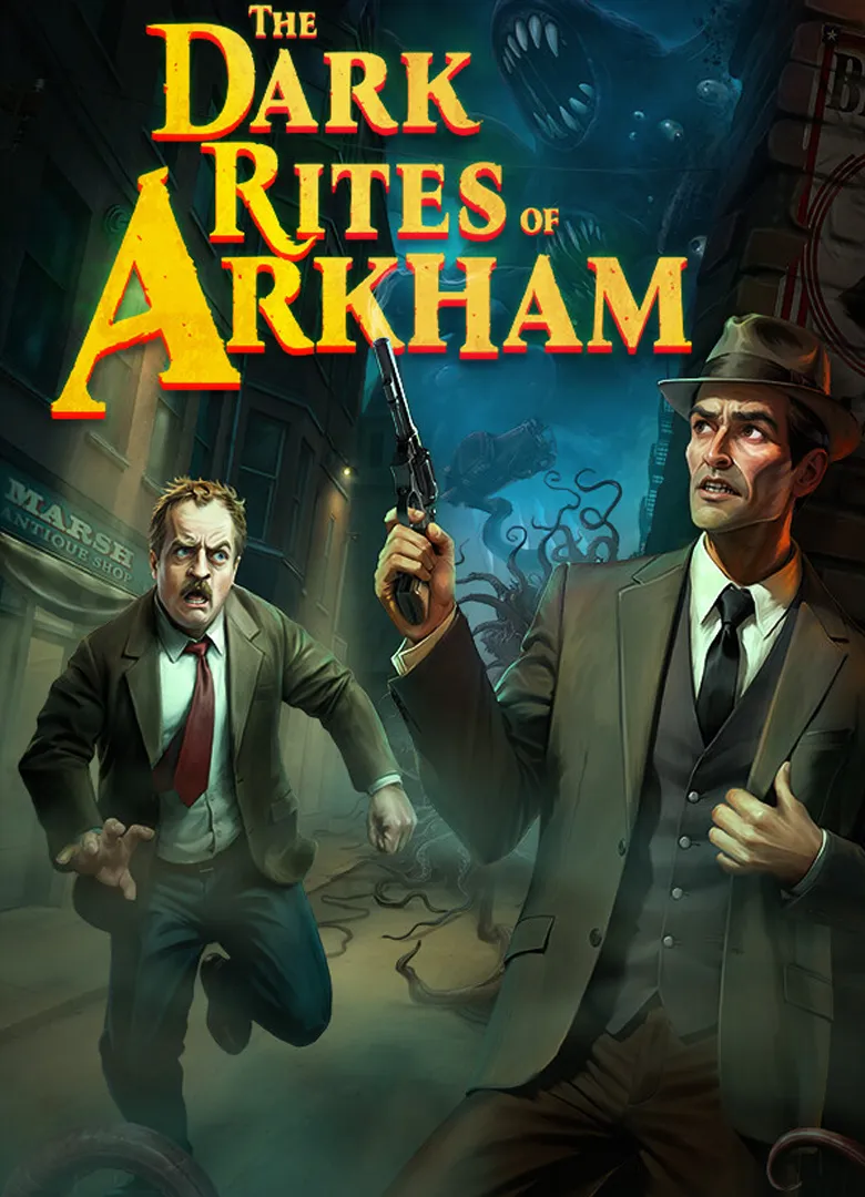 Обложка игры The Dark Rites of Arkham