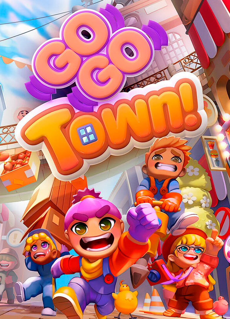 Обложка игры Go-Go Town!