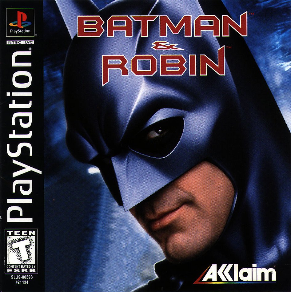 Обложка игры Batman & Robin