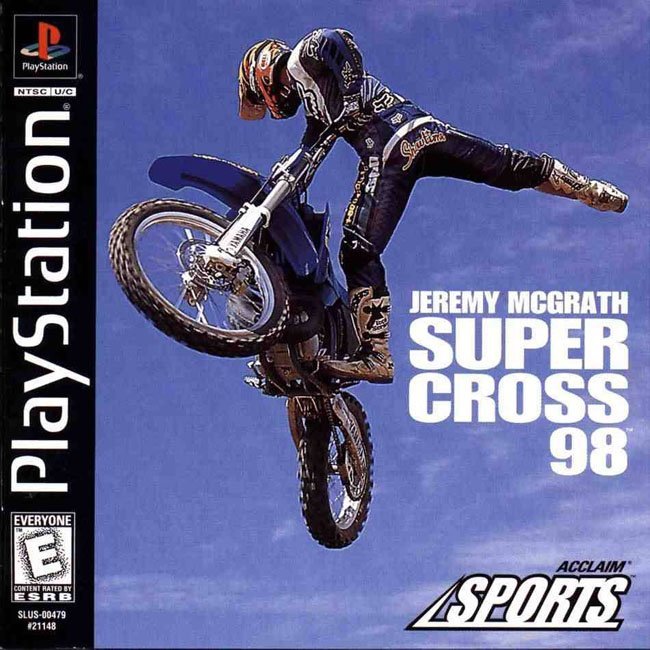 Обложка Jeremy McGrath Supercross 98