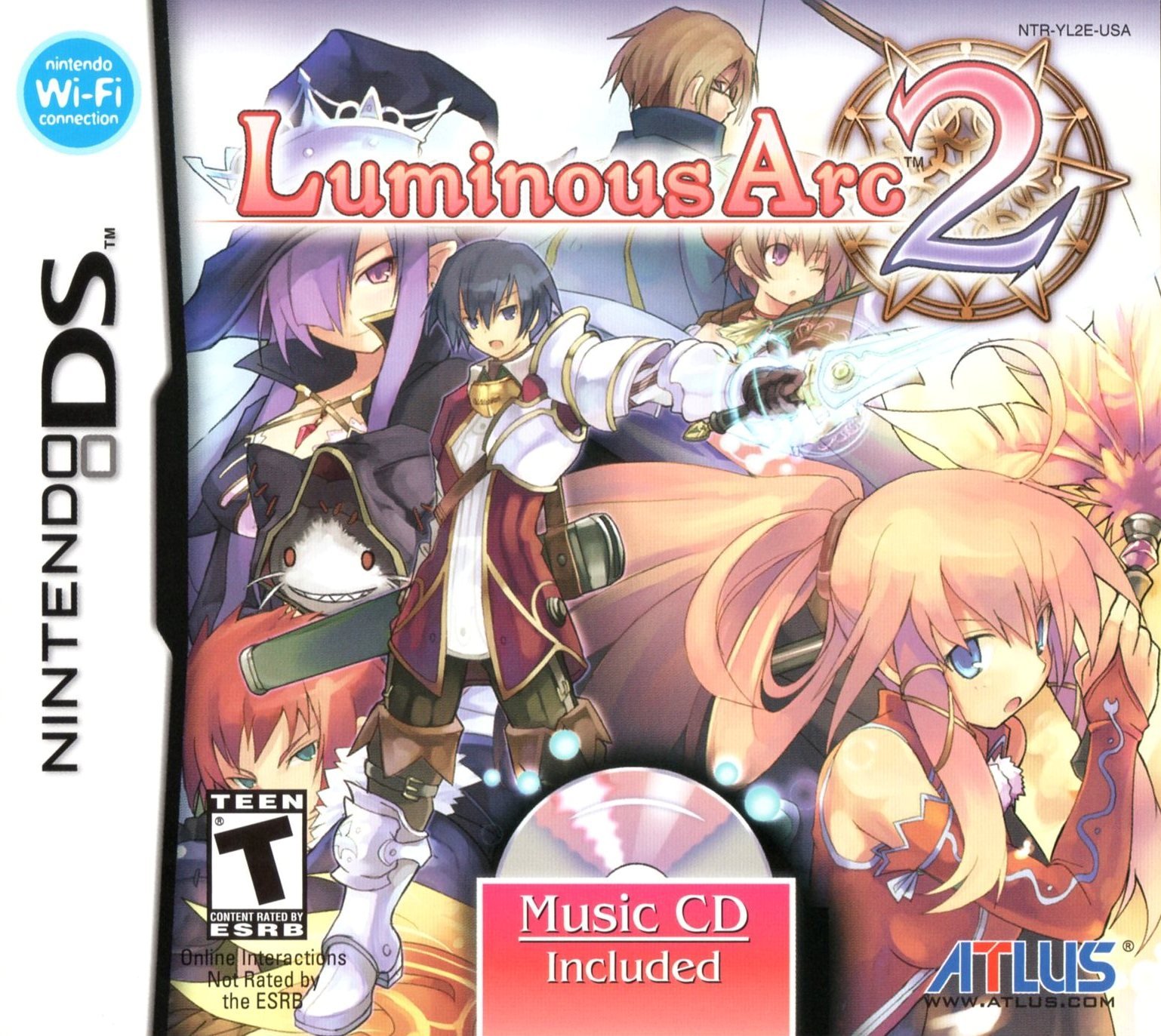 Обложка игры Luminous Arc 2