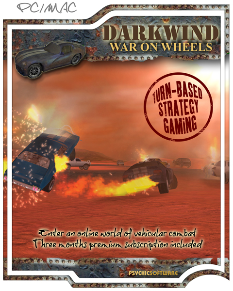 Обложка игры Darkwind: War on Wheels