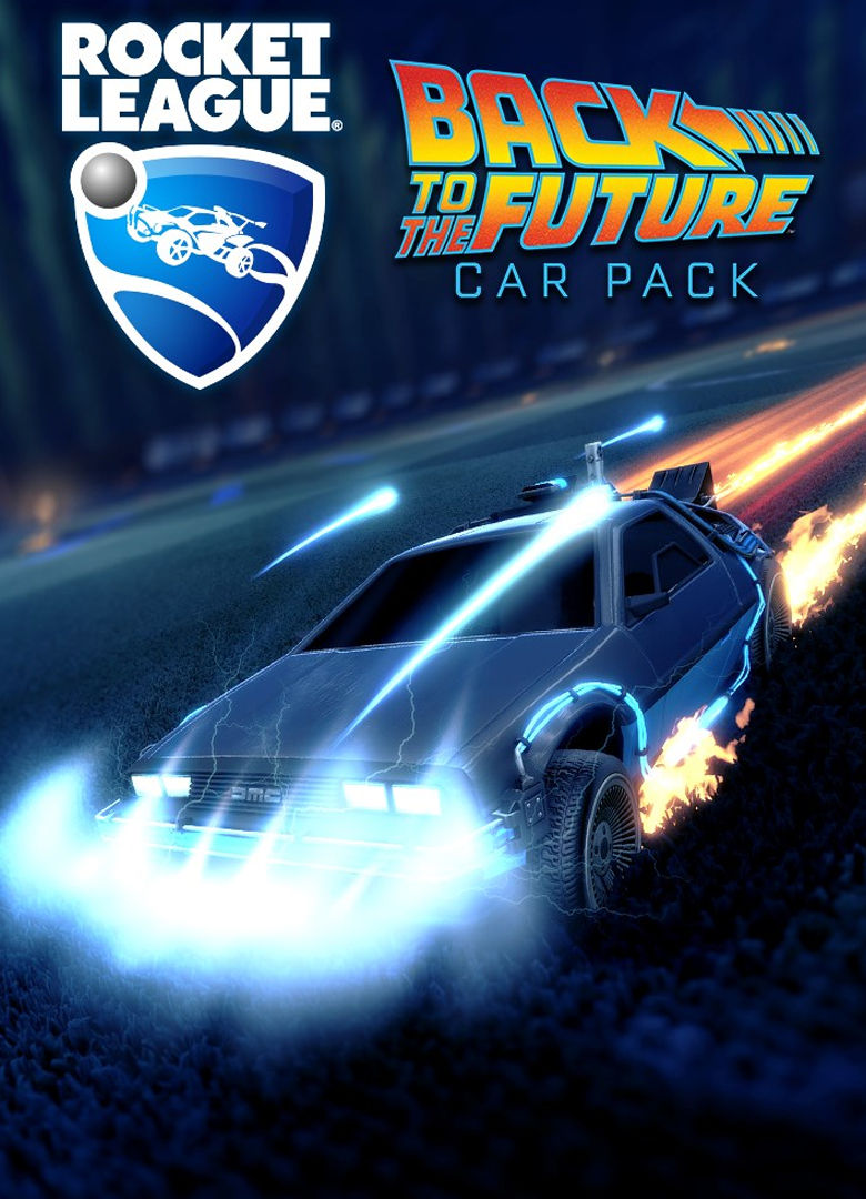 Обложка игры Rocket League: Back to the Future