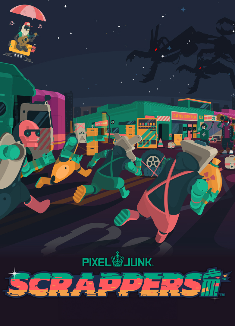 Обложка игры PixelJunk Scrappers
