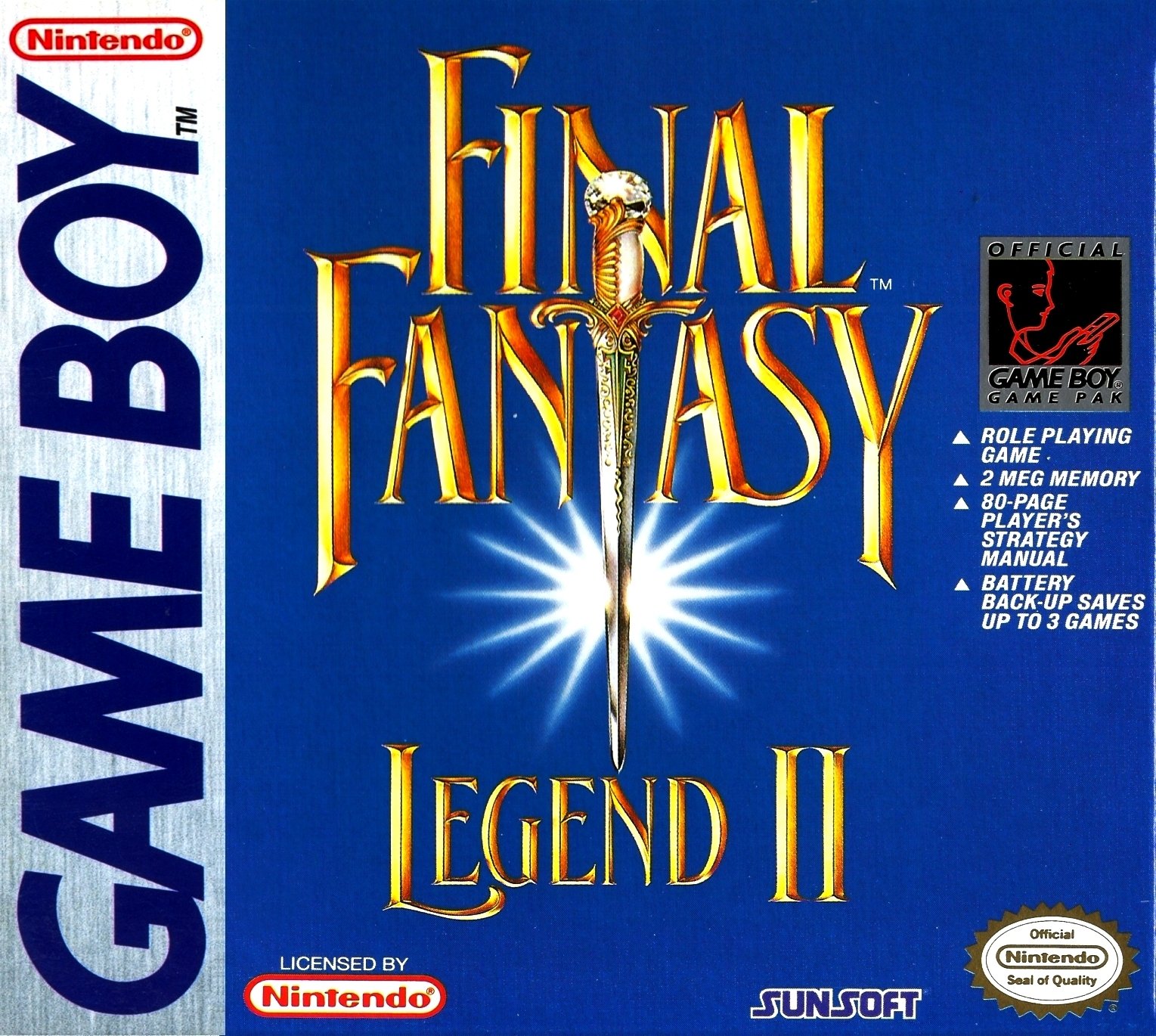 Обложка Final Fantasy Legend II