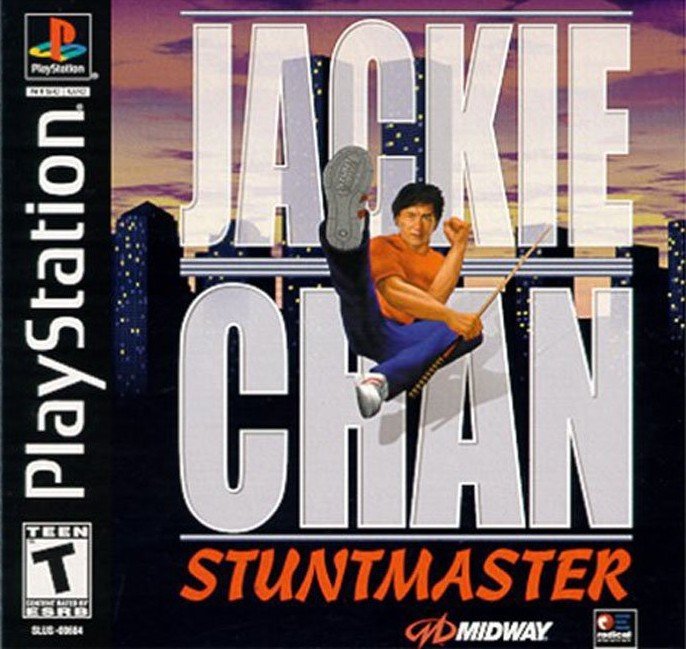 Обложка игры Jackie Chan Stuntmaster