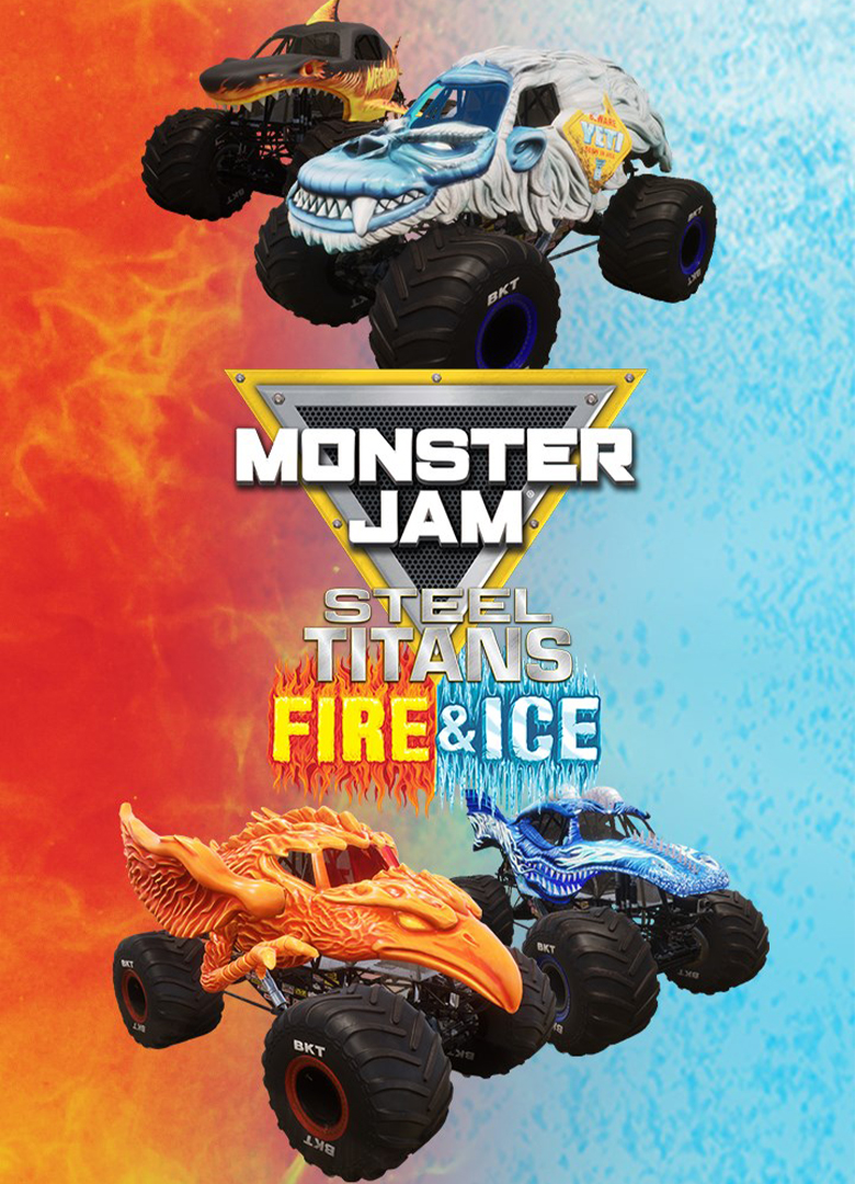 Обложка игры Monster Jam Steel Titans: Fire & Ice