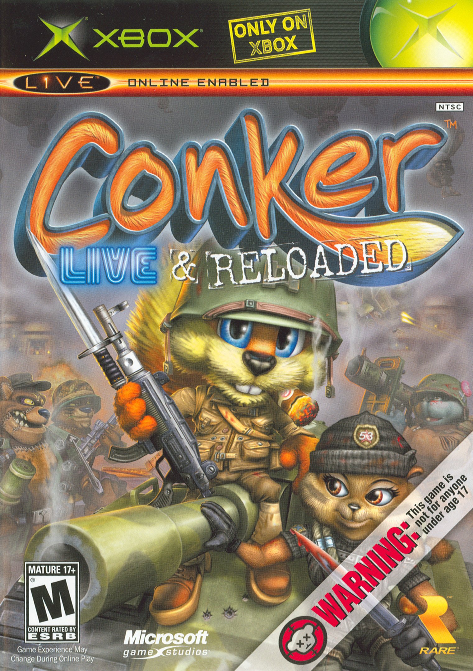 Обложка игры Conker: Live & Reloaded