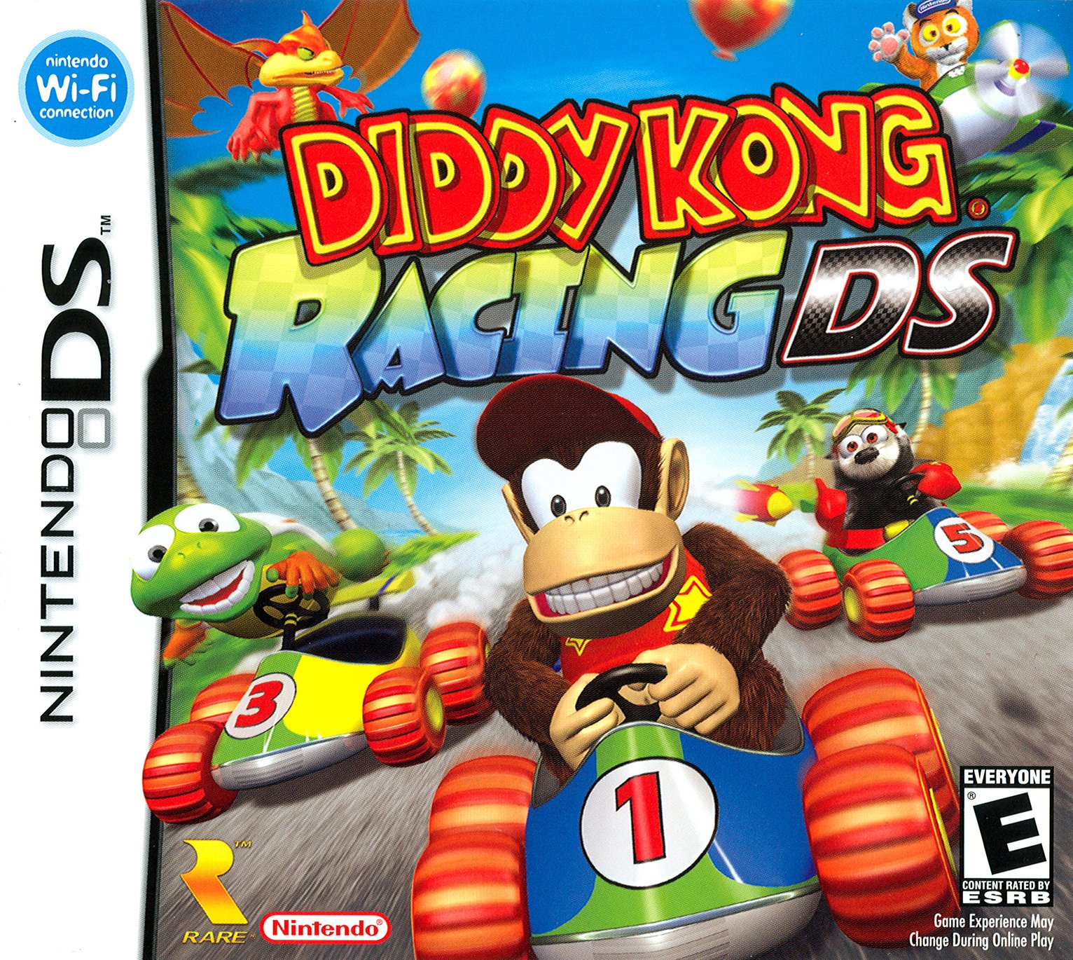 Обложка игры Diddy Kong Racing DS