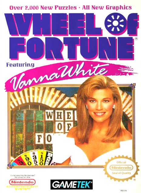 Обложка игры Wheel of Fortune: Featuring Vanna White