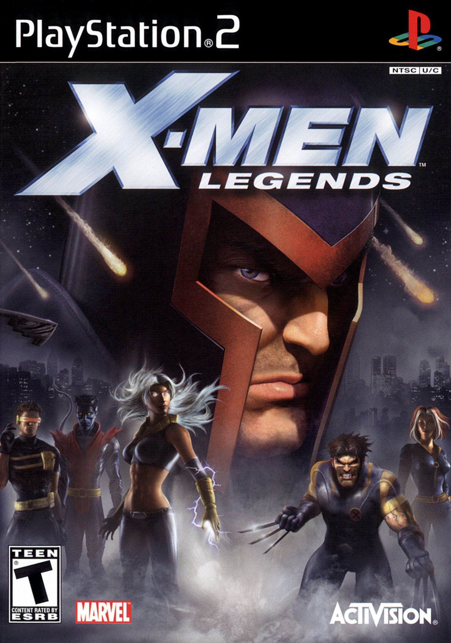 Обложка X-Men: Legends