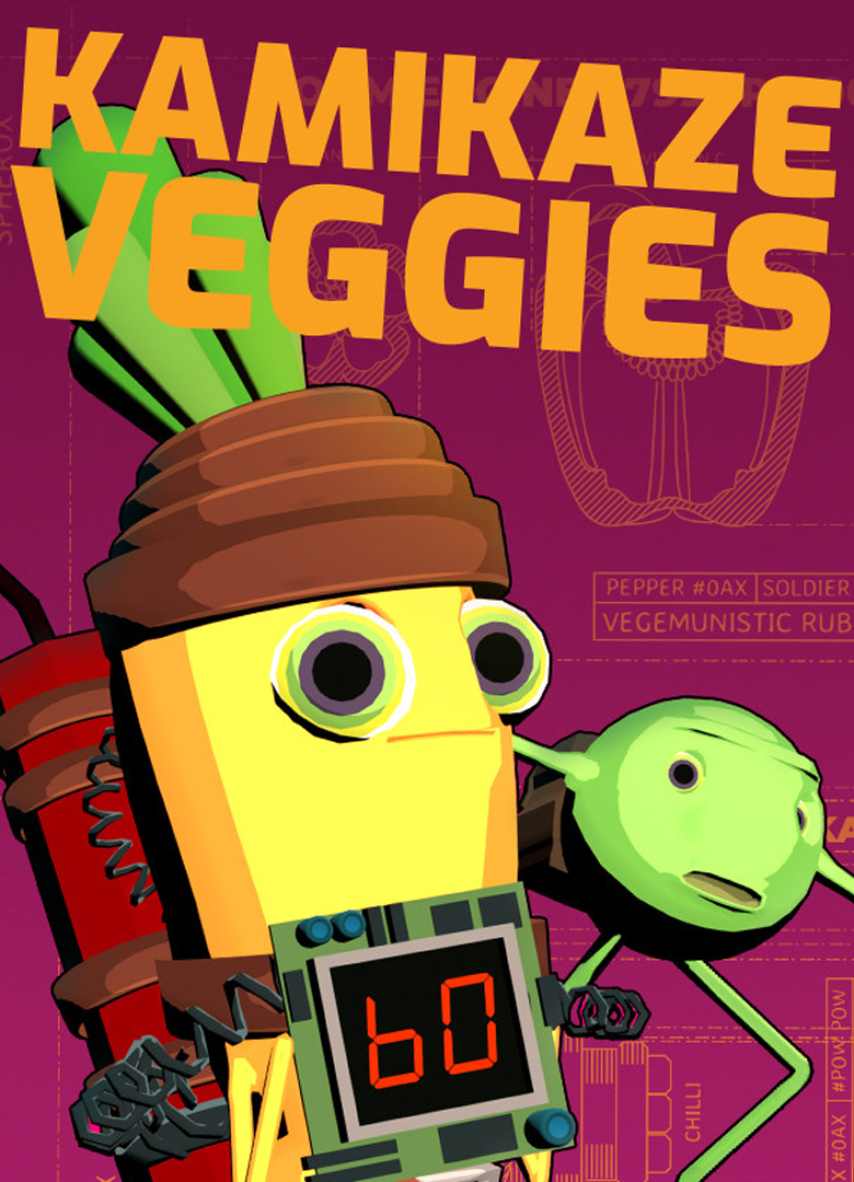 Обложка игры Kamikaze Veggies