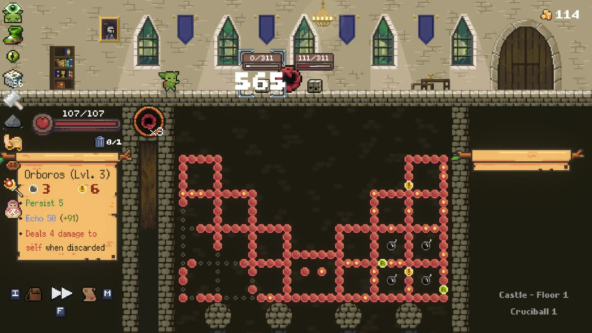 Скриншот из игры Peglin - 4