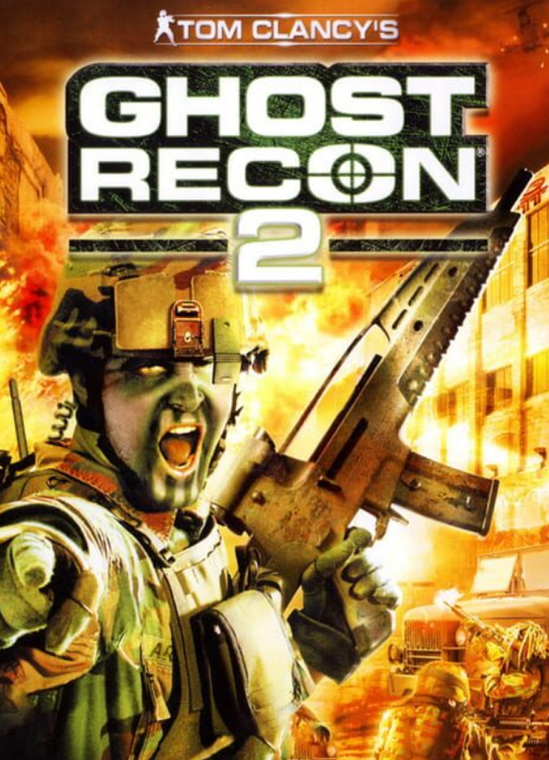 Обложка игры Tom Clancy's Ghost Recon 2