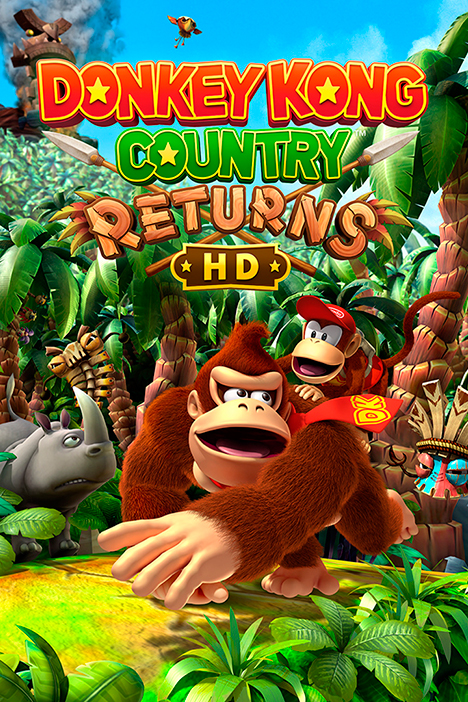 Обложка Donkey Kong Country Returns HD