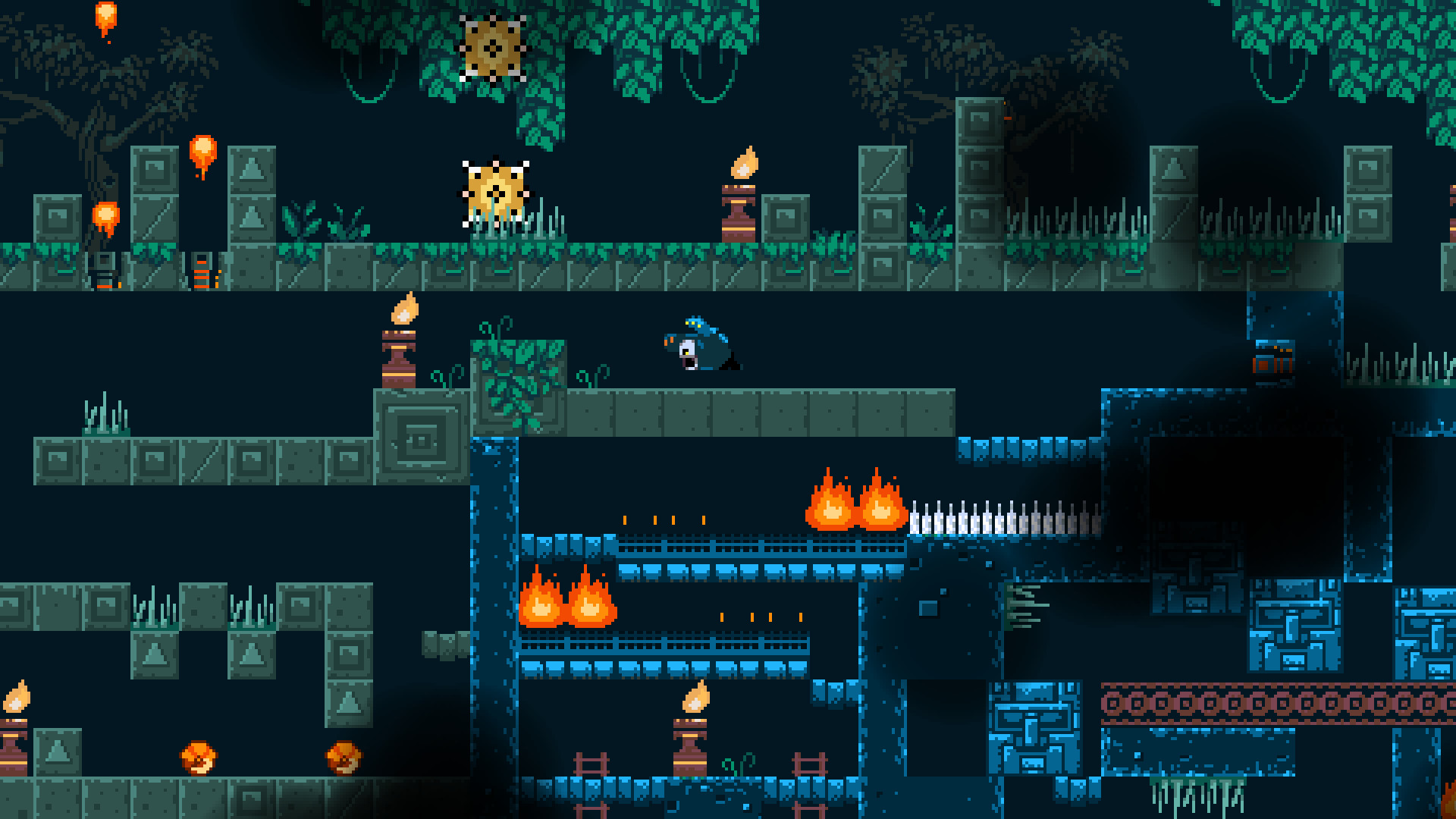 Скриншот из игры 1 Screen Platformer - 9