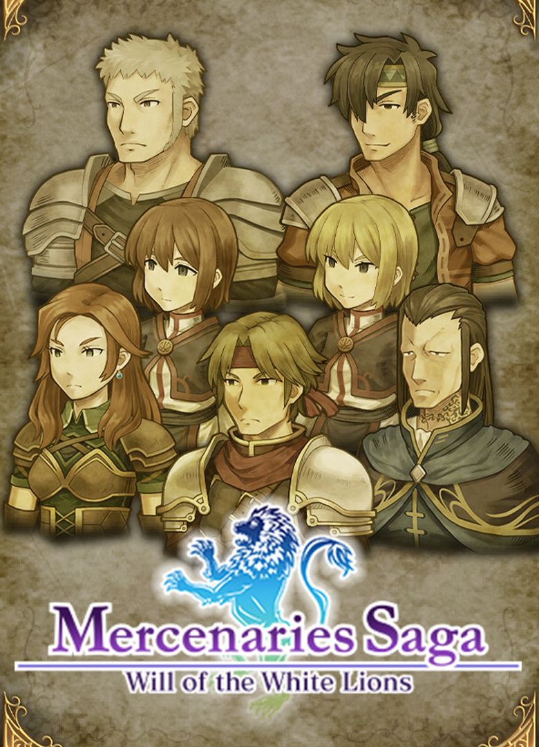 Обложка игры Mercenaries Saga: Will of the White Lions