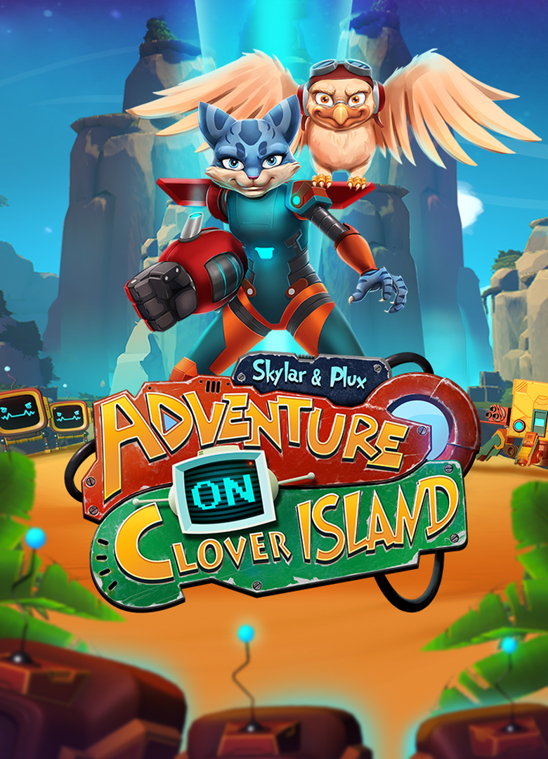 Обложка Skylar & Plux: Adventure on Clover Island