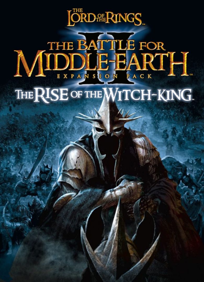 Обложка игры The Lord of the Rings: The BFME 2 - The Rise of the Witch-king