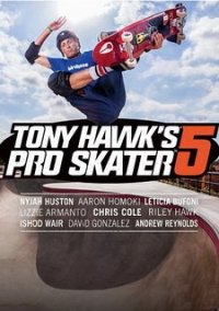 Обложка игры Tony Hawk’s Pro Skater 5