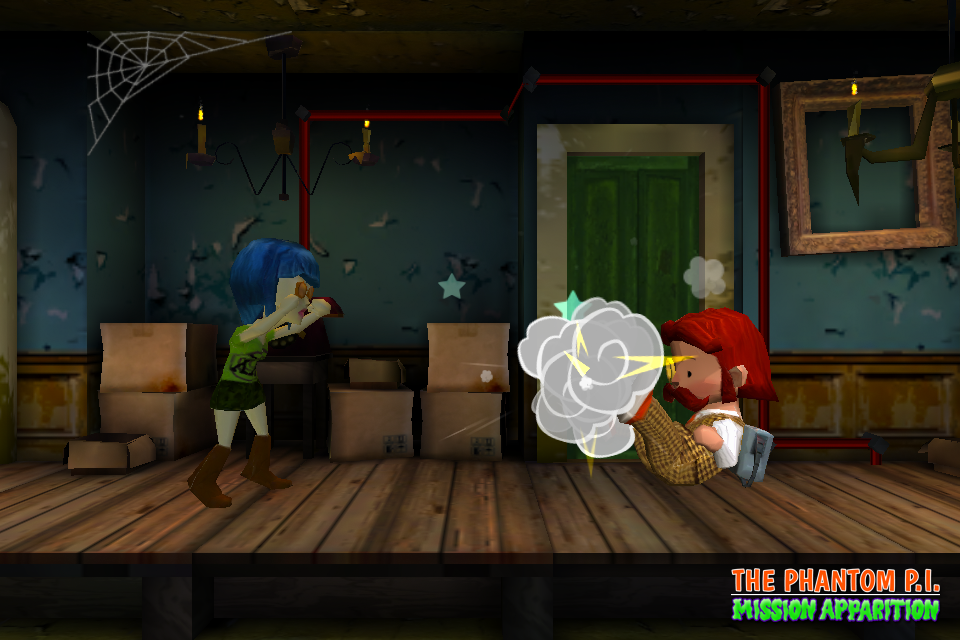 Скриншот из игры The Phantom P.I. Mission Apparition - 3