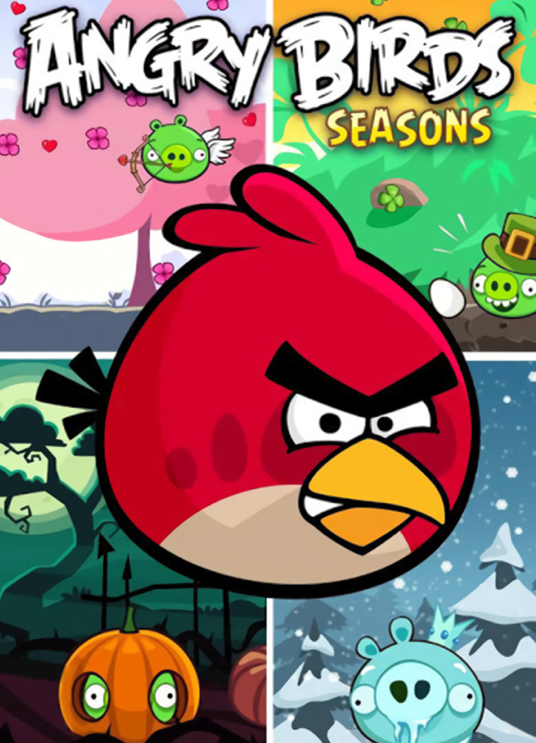 Обложка игры Angry Birds Seasons