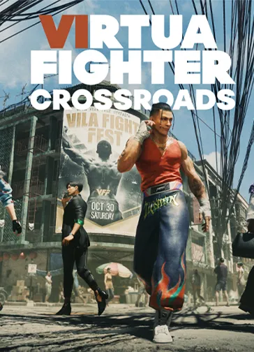 Обложка игры Virtua Fighter Crossroads