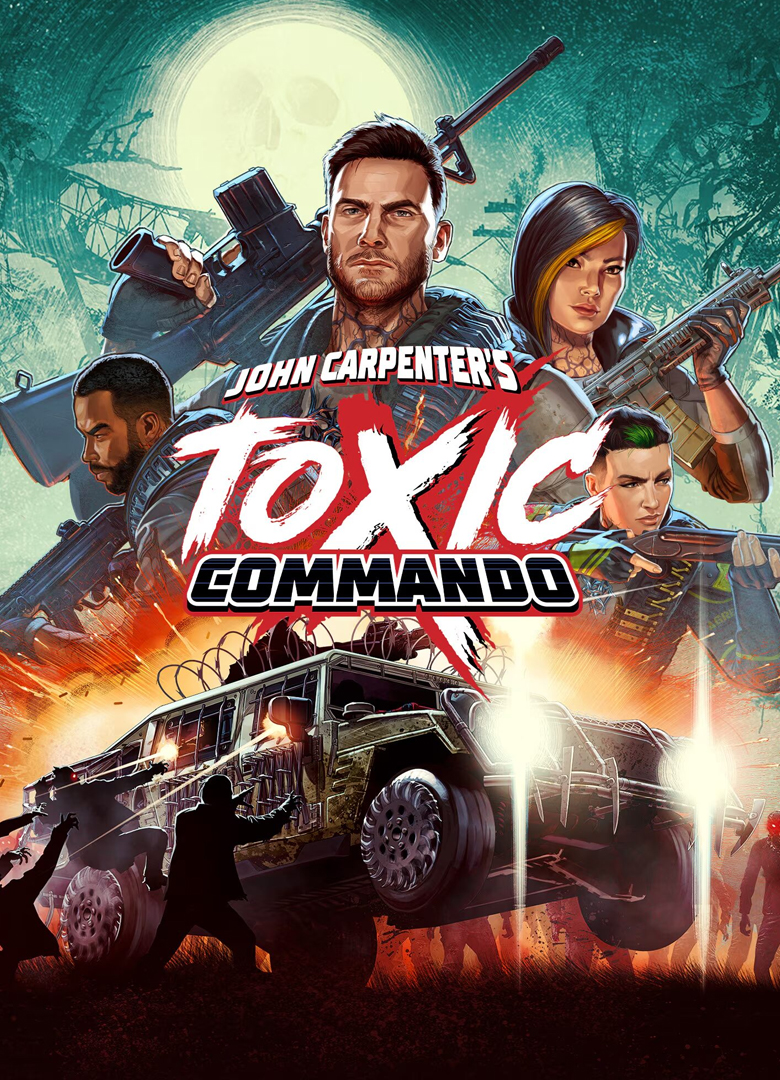 Обложка игры John Carpenter's Toxic Commando