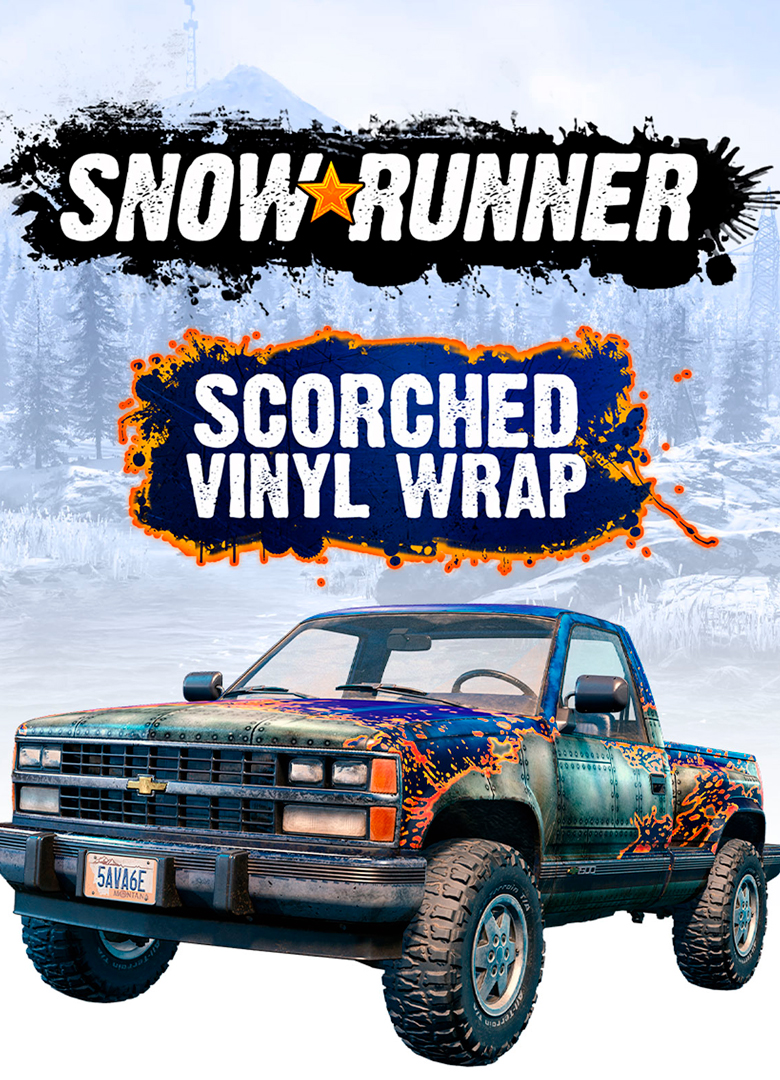 Обложка игры SnowRunner - Scorched Vinyl Wrap